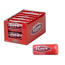 Clove Gum Sugar Free 20pc Tubes 12ct